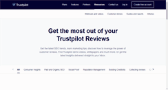 Desktop Screenshot of blog.trustpilot.com